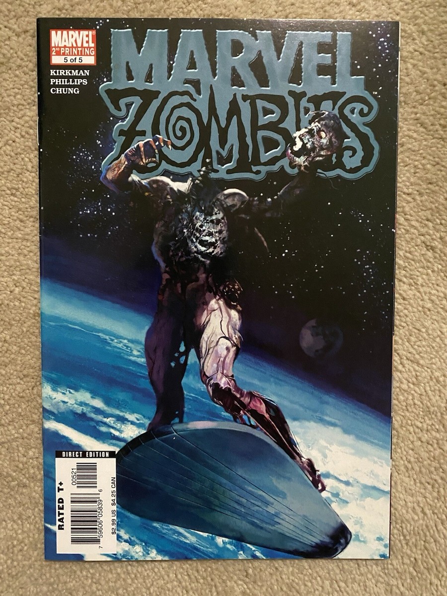 Marvel MARVEL ZOMBIES #5 (2006) RARE SILVER SURFER 2nd
