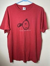 Vtg I Care This Much Delta 90s T shirt Large TMJB Size Large Red Made In USA