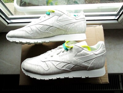 REEBOK CLASSIC SCHLANGEN SNAKE PRINT CHALK BEIGE WHITE WEISS 42,5 8,5 11 NEU