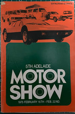 5th Adelaide Motor Show Catalogue - February 15th - 22nd 1975