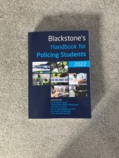 Image of Blackstone's Handbook for Policing Students 2022 by Julian Parker-McLeod,...