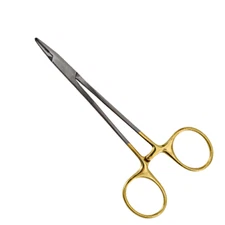 TC Webster Needle Holder, 4.75", Straight, Smooth Jaws, Extra Delicate, Premium