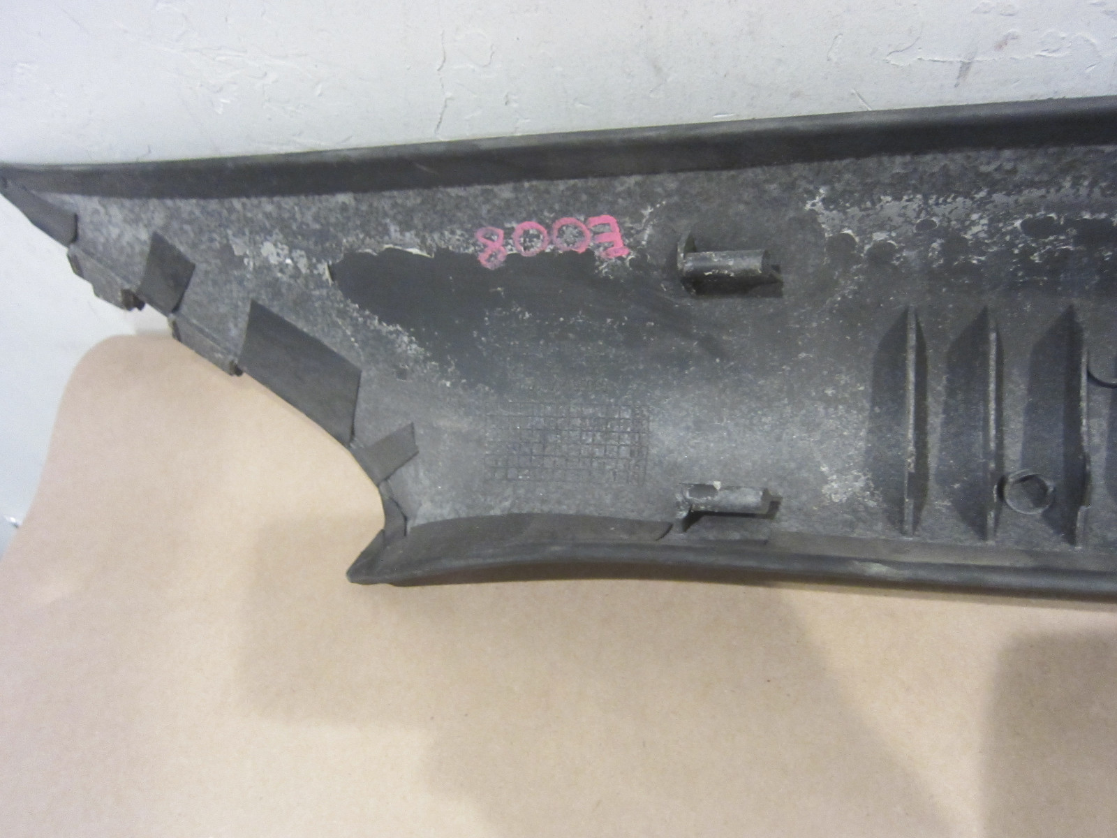Ferrari California- LH Pillar Post Trim Cover - Black - P/N 80581200