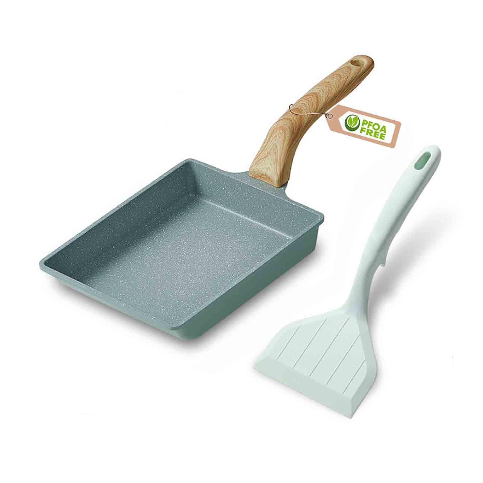 HARLIANGXY Tamagoyaki Pfanne Aluminium Japanische Omelette Pfanne Tamago Pfan...