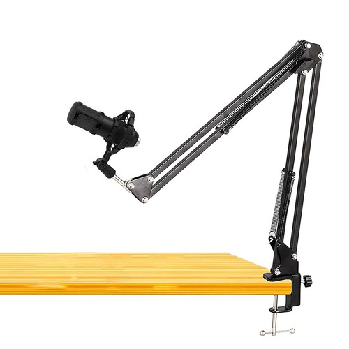 Microphone streaming condensateur support réglable accessoires Media-Tech - Photo 3/14