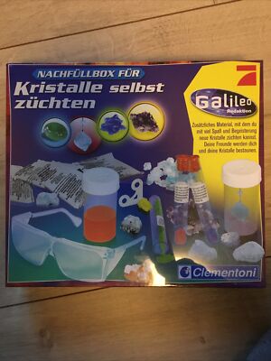 Nachfülbox für Kristalle selbst züchten von Clementoni