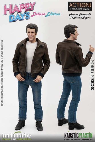 Figura de acción Fonzie Happy Days con máquina de discos bluetooth - Infinite... - Imagen 2 de 5