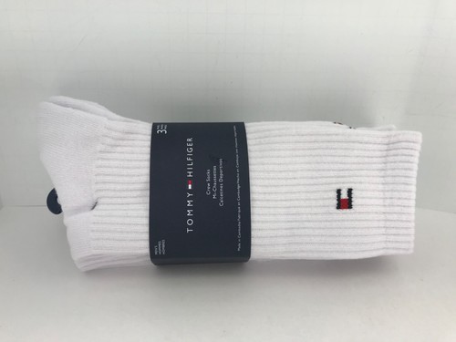 Calcetines blancos Tommy Hilfiger para hombre, 70 % ALGODÓN, 3 pares, precio de venta sugerido por el fabricante 36 USD 🎾🎒 - Imagen 11 de 12