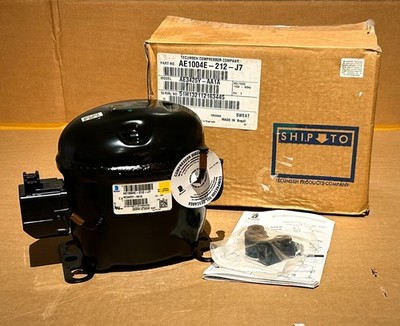 Tecumseh AE1004E-212-J7 Compressor, 115V, 60 Hz, R-134a, AE3425Y-AA1A