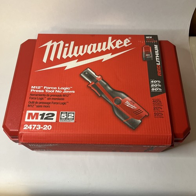 #ad Milwaukee M12 12V Lithium Ion Force Logic Cordless Press Tool Kit 2473 20 $1499.95