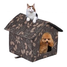 Outdoor Cat House, Cat House for Indoor and Outdoor Use - Insulated and Weath...