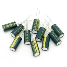 10pcs 1000uF 35V Radial Electrolytic Capacitors Low ESR Lot