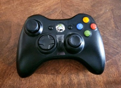 Microsoft Wireless Controller - Schwarz