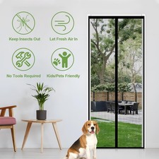 Zanzariera Magnetica Anpro 110x220 Cm - Porta Con Calamita Per Casa, Camera, Soggiorno