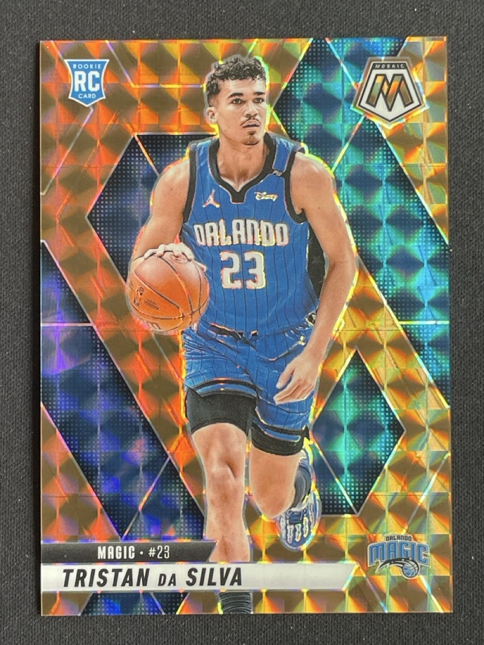 Tristan Da Silva 2024-25 Panini Mosaic Bronze Mosaic RC /75 #230