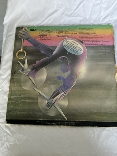 Vintage Vinyl Albums Scorpions Fly To The Rainbow Judas Priest Sin After Sin Pre - Picture 15 of 17