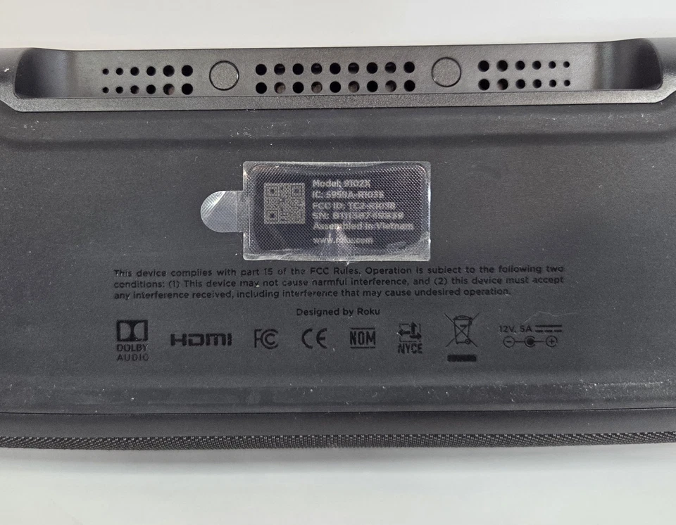 Roku Streambar 4K HDR Media Streamer & Audio Sound Bar with Remote 9102X - Image 4 of 4