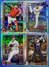 2025 Topps Series 1/2 Rookies, Vets, & Teams Rainbow & Holo Foil (You Pick List)