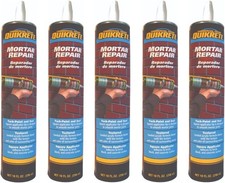 Quikrete Acrylic Mortar Repair 10 Oz Pack of 5 No Size, Color 
