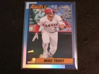 2025 Topps Chrome Update 1990 Refractor MIKE TROUT SP card! ANGELS!