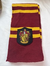 Harry Potter Knit Scarf Gryffindor Soft Warm Winter Costume by Wizarding World