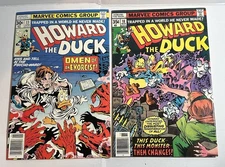 Howard The Duck Comics #13 & #18 Marvel - Please READ DESCRIPTION Before Buying