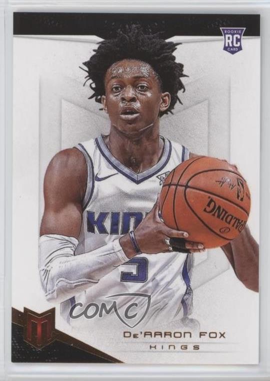 2017-18 Panini Chronicles Momentum De'Aaron Fox #349 0q0