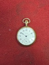 Orologio da Tasca Waltham 15J Grado 620 1902 Modello 1899 Non Funzionante Gold Filled