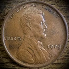 1909-P VDB Lincoln Wheat Cent AU