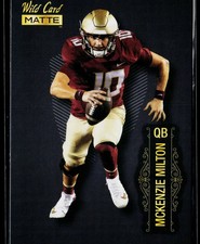 2022 Wild Card Matte #MB-84 McKenzie Milton Black