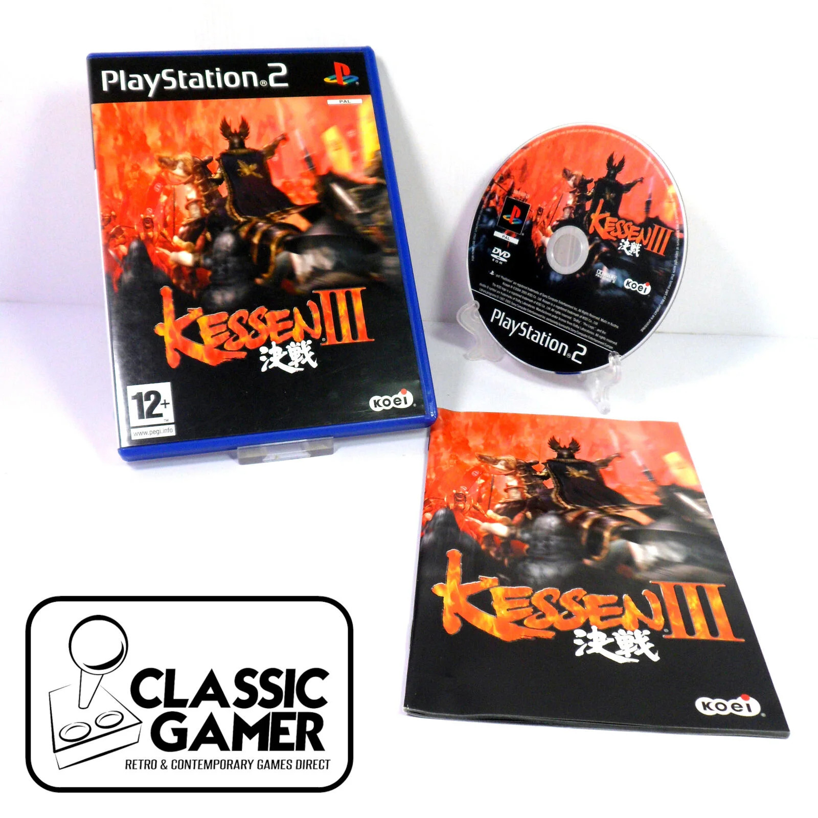 Kessen III (PS2) *NEAR MINT*