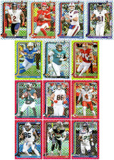 Patrick Mahomes 2025 Topps Chrome 13 Football Card Lot X-Fractors Josh Allen