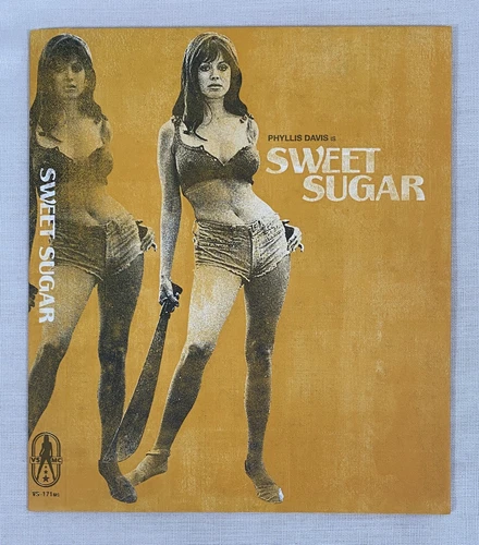 NO MOVIE SLIPCOVER ONLY for Sweet Sugar (Blu-ray, 1972) Vinegar Syndrome VSMC
