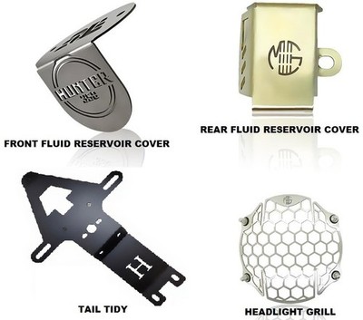 Combo Of 4 Items Fit for Royal Enfield HUNTER 350