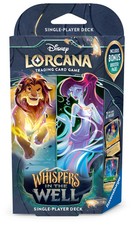 Disney Lorcana: Whispers in the Well - Starter Deck Amber  Emerald English Fa
