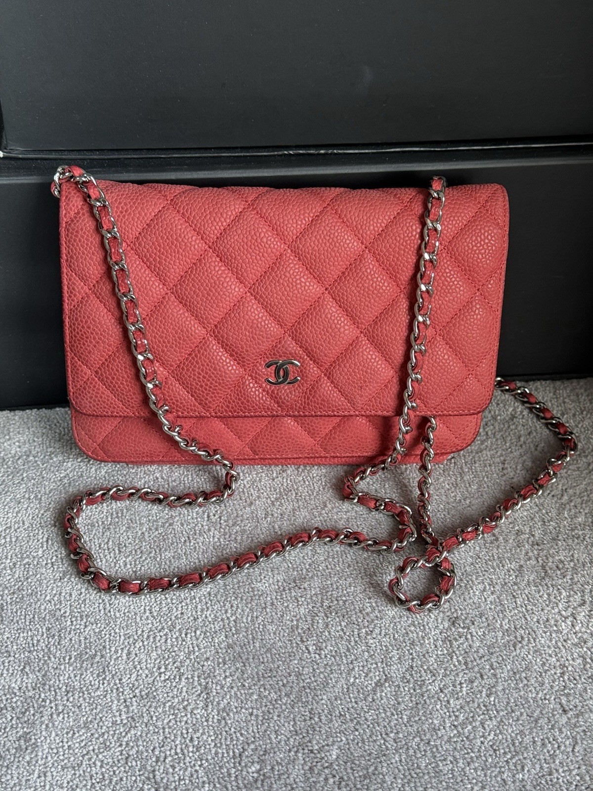 Chanel Wallet On Chain Lamb Skin