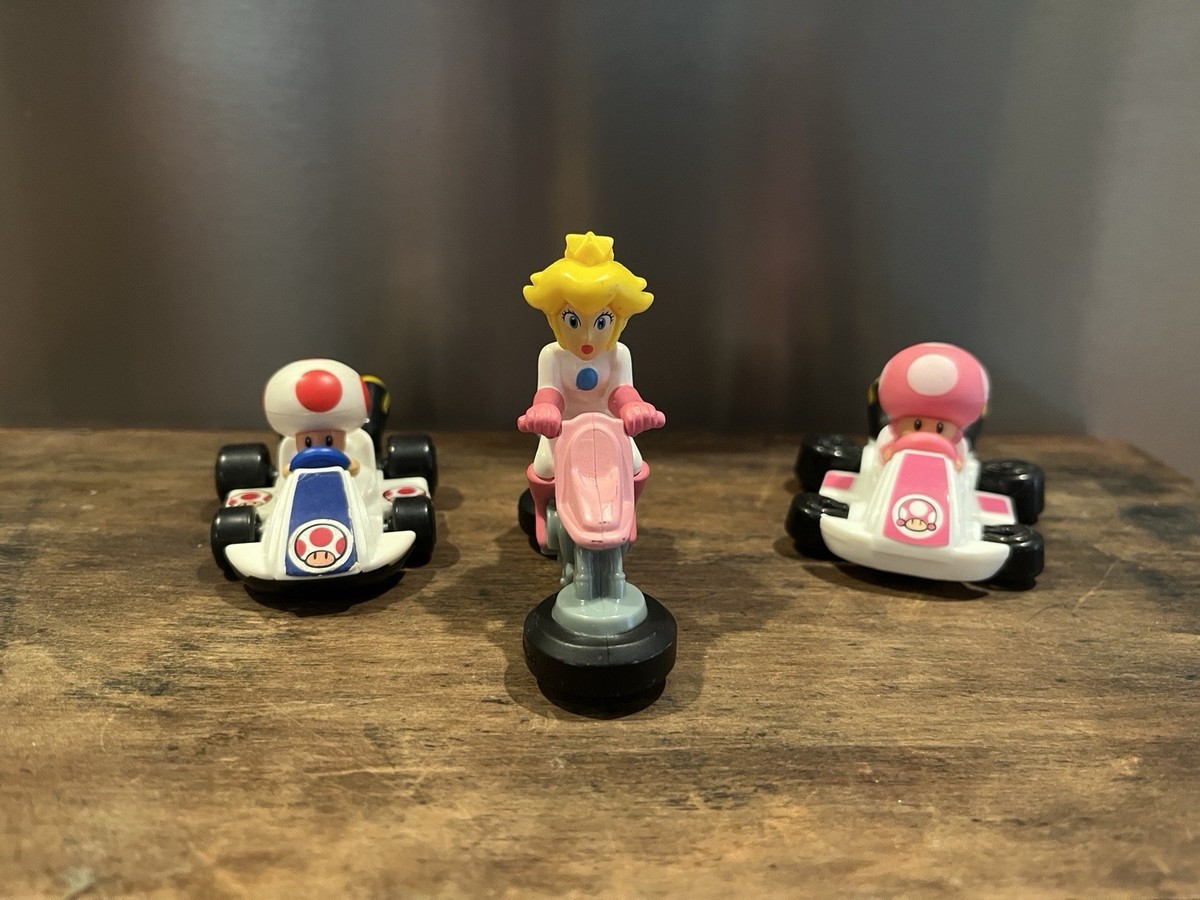 ❽マリオ・ドナルドダック・トイストーリー ミニカーセット McDonalds Mario Kart Nintendo Happy Meal racers Lot of 3 Toad