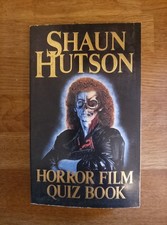 BOOK - Horror Film Quiz Book By Shaun Hutson Rare Oop Paperback Sphere 1991