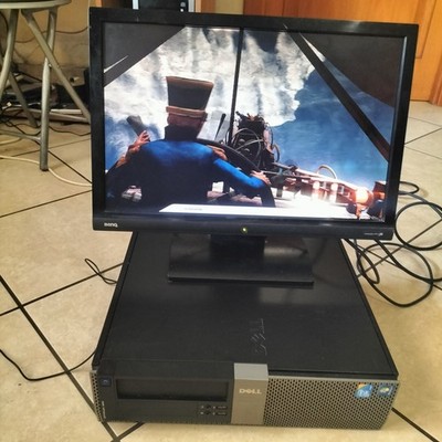 Gaming PC Windows XP Core i7 2,8GHz ATI HD3450 RAM4GB HDD250GB DELL Optiplex 980