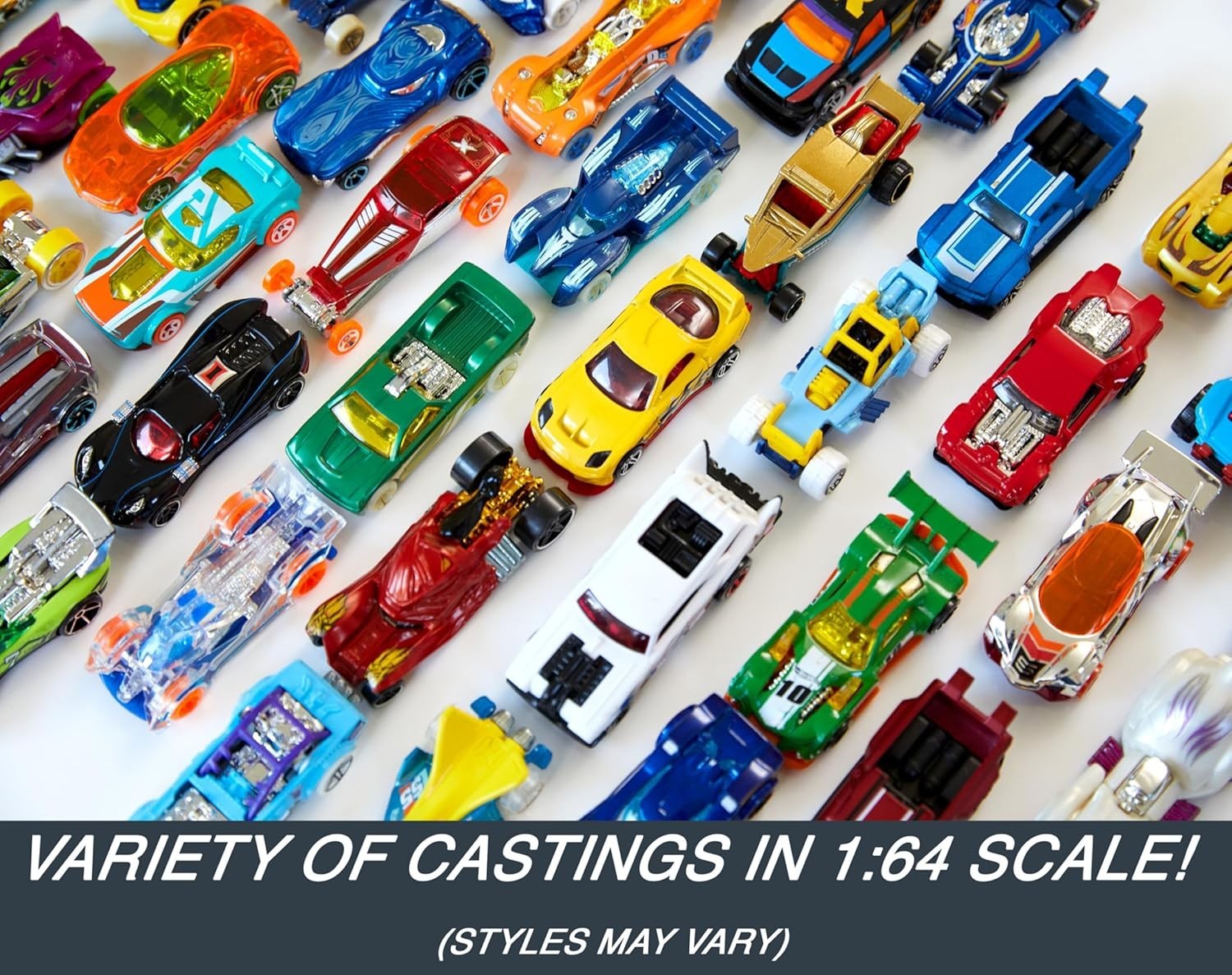Exclusive 50-Pack Hot Wheels Vehicles – Perfect Gift for Kids and