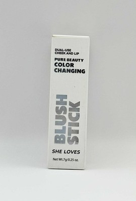 Dual-Use Cheek And Lip Pure Beauty Color Changing Blush Stick She Loves 0.25 oz*