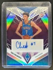 2022 Chronicles Chet Holmgren Phoenix Rookie Auto RC Purple #/49 Thunder