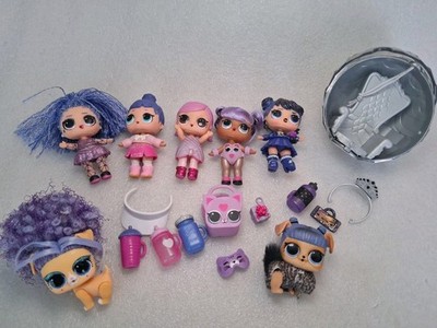 LOL Surprise Doll Lot Mystery Queen Star Queen Daring Diva Caddy Cutie Purple