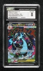 Mega Charizard X ex Pokémon Evolution Black Star (MEP) Promo CGC 8