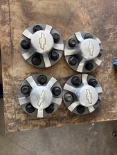 1994-05 Chevy Blazer S-10 Wheel Center Caps Set Of 4 Two-tone Oem Used 15731941