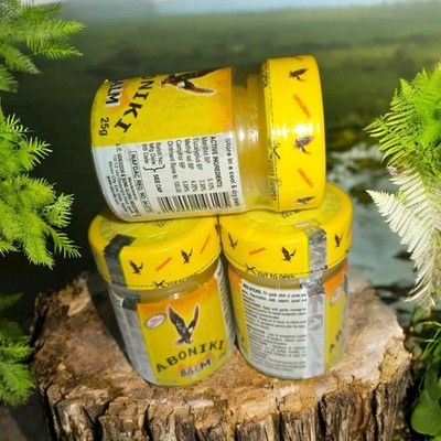 Aboniki Balm 25g Pain Treatment for Muscle and Back Pain Relief Topical