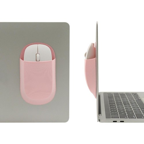 Universal Mouse Holder For Laptop Reusable Adhesive Stick-On Mouse Pouch F4A9 - Photo 6/14