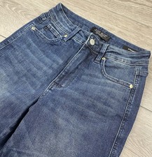 Judy Blue Women’s Cotton Blend Denim Straight Leg Jeans Medium Wash 1/25