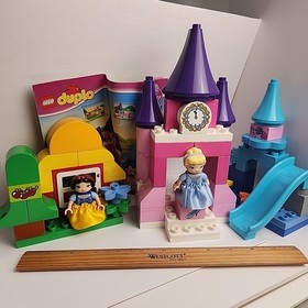 Lego Duplo 10596 Disney Princess Cinderella Skirts Slide Manual, Missing Ariel
