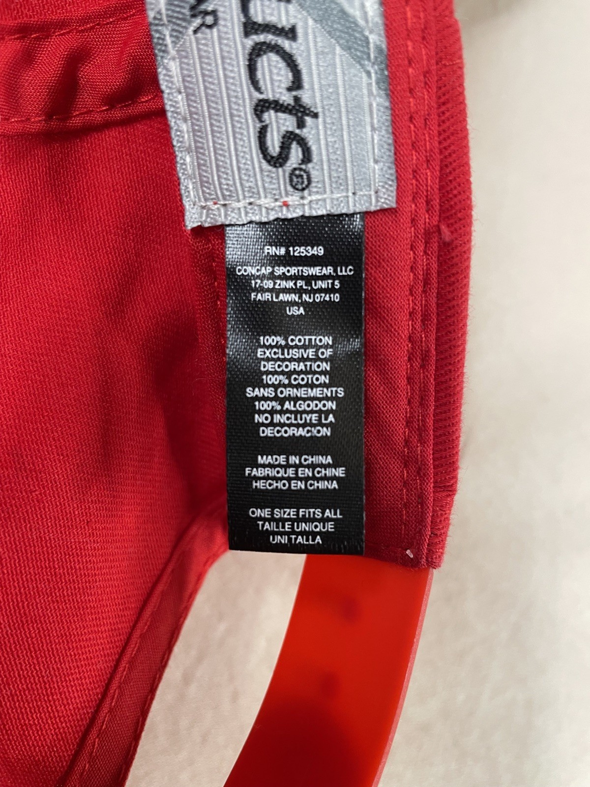 Firestone Racing Hat Cap Red Adjustable Snap Back… - image 10